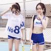 Swimsuit Female Student Korean Version of The Sexy Split Bikini Three-piece Conservative Slimming Plus Size Swimsuit