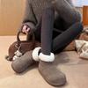 Thick-soled Snow Boots Women's Cotton Shoes Trend Versatile Matte Trend Warm Autumn and Winter New Cotton Shoes Women