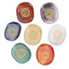 7Pcs Chakra Stones Symbolizing Body Chakras Peace of Mind Collection Supplies with Case