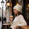 Women Fashion Skull Hat with Sun Protection and Warm Comfortable Turban Hat for Outdoor Activity and Travel Essential