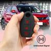 Silikonowy Pokrowiec na Kluczyk z 3 Przyciskami Dla Nissan Qashqai Micra Juke F15
