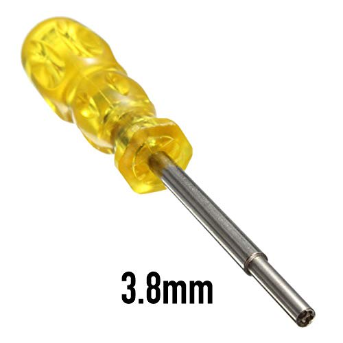 KAUMO Line Head Screwdriver (3.8mm, 4.5mm, Set of 2) LH Driver for Special Screws, Compatible with Nintendo Game Consoles, Etc.