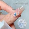 Opal Iridescent 3D Nail Art Crushed Stone Decorations