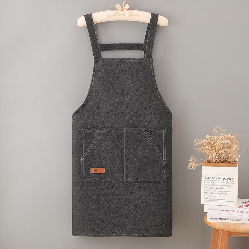 Men'S And Women'S H Type Belt Apron Not Easy To Fade Kitchen Belt Pocket Anti-Fouling Apron Wholesale