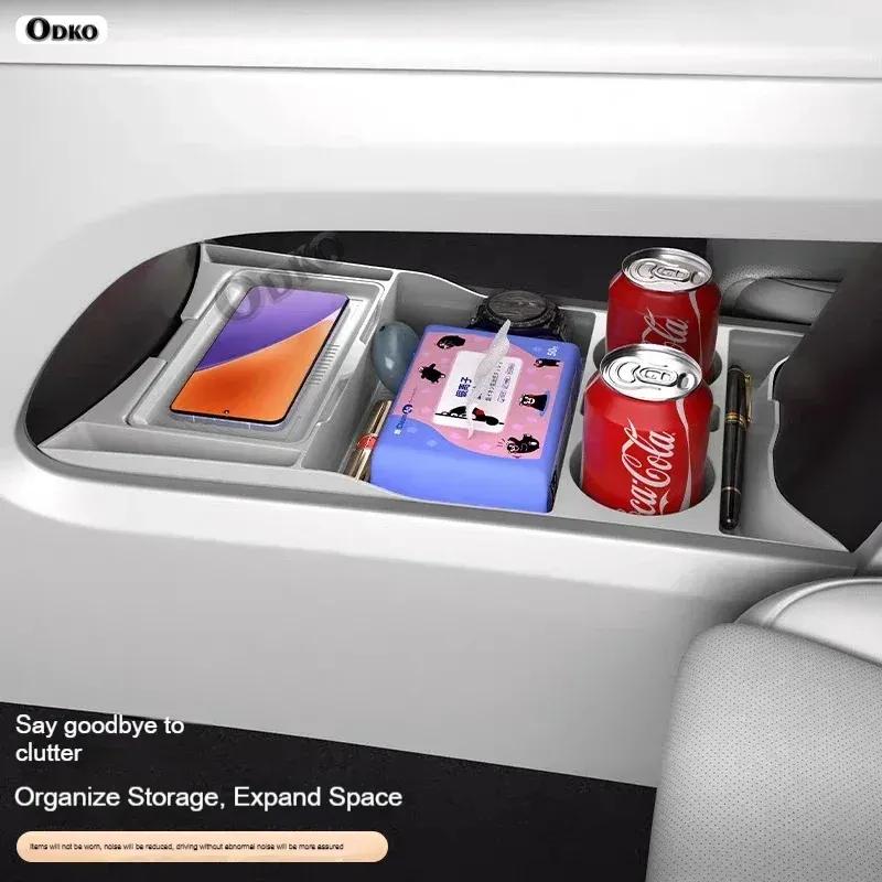 Silicone Storage Box 2025 FOR Ideal i6 Center Console Modification Anti-slip Pad Accessories Organizer Decoration