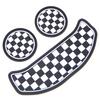 IP MINI Drink Coaster MINI Fits Union Jack Mini Cooper (F54) 3 Sheets Checked