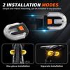 4Pcs Turn Signals for Bicycles with Alarm, Remote Control/Integrated Bike Tail Light Waterproof Str