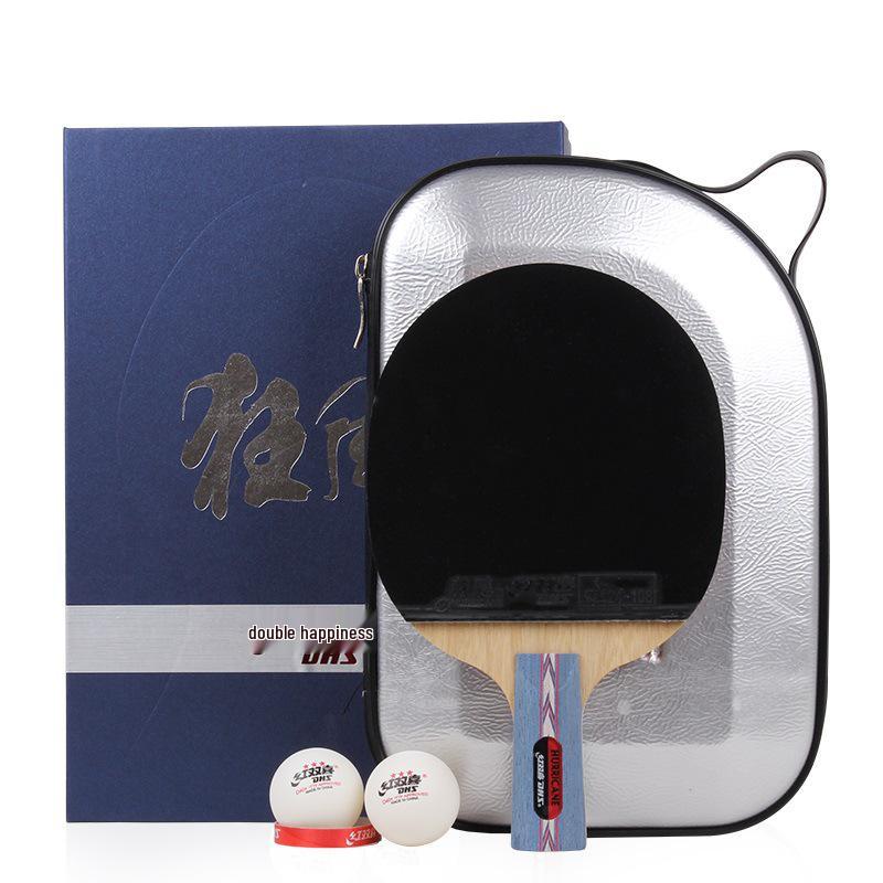DHS Hurricane PRO Offensive Table Tennis Racket - Dragon Single Racket Set with Gift Box