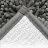 Chenille Extra Soft Fluffy Bathroom Rug Mat Absorbent Non Slip Plush Rugs Bathtubs Showers & Under