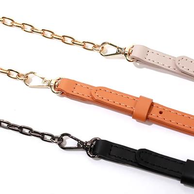 Bandoulière en cuir à chaîne
