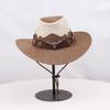 Wide Brim Western Cowboy Hats Ethnic Style Sun Protection Fisherman Cap Sunscreen Bucket Hat  Beach