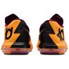 Nike KD 6 Slip Resistant Abrasion Resistant Low Top Basketball Shoes Unisex Yellow Black IB6903-800