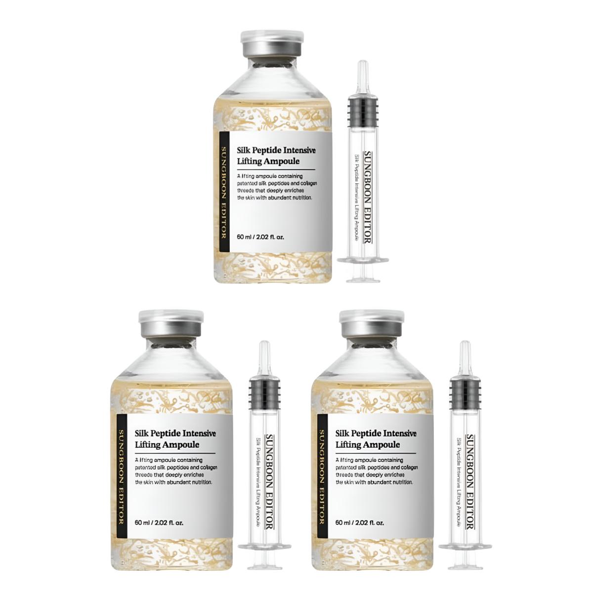 

[Sungboon Editor] Лифтинг-ампула с шелковыми пептидами 60 мл 60ml X 3PCS