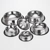 Non-Slip Stainless Steel Cat & Dog Bowl - Anti-Tip, Easy Clean, Durable Pet Basin