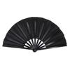 Chinese Style Folding Fan Cloth Blank Plastic Handheld Antiquity Fan Dance Taichi Morning Exercise Stage Performance Accessories