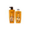 Loreal Paris Feuchtigkeitsspendendes Wasch- und Pflegeprodukt, 41214-1-Zweiteiliges Set Nährender Conditioner mit ätherischem Öl 500ml Nährendes Shampoo mit ätherischem Öl 700ml