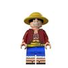 6pcs One Piece Anime Action Figures Set Luffy Zoro Robin Nami Cartoon Minifigures Building Blocks Toys Kids Fans Gift