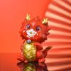 Resin Chinese Zodiac Dragon Statue Handcraft Miniature New Year Ornament National Tide Micro Landscape Mascot Decoration Hoom