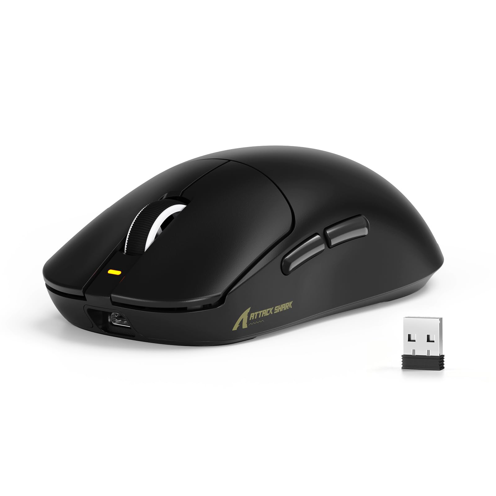 

ATTACK SHARK X8SE Gaming Mouse with 3-Mode Connection, 2.4G, Bluetooth, USB-C, and Wired Technology, BK52820 Chip, PAW3311 Sensor, Ultra-Lightweight