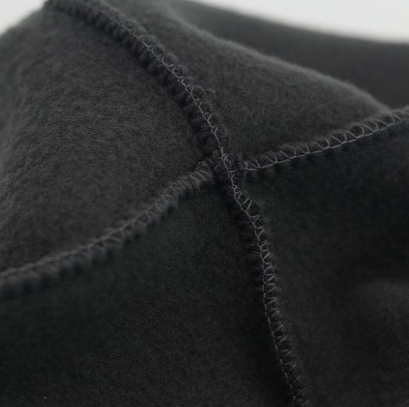 Hat Thickened Outdoor  Fleece Warm Anti-slip Windproof Solid Color High Elasticity Ear Protection Outdoor Cycling Skiing Beanie Headwear Unisex Hat