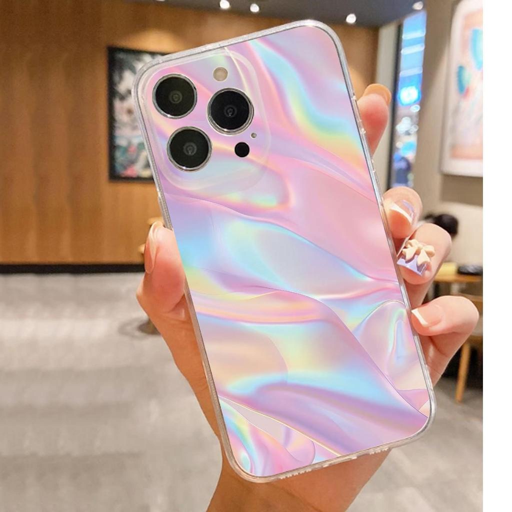 Fluorescent Shockproof Transparent Case for iPhone 14-17 Pro Max Series