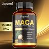 Maca Complex Dietary Supplement, Contains Maca and Black Pepper Extract, Daily Nutritional Supplement