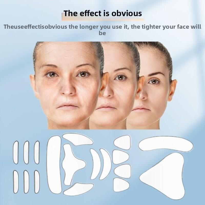 Reusable Silicone Patches Anti Rimpel Pads Silicone Wrinkle Removal Sticker Face Forehead Neck Eye Sticker Skin Care Patch