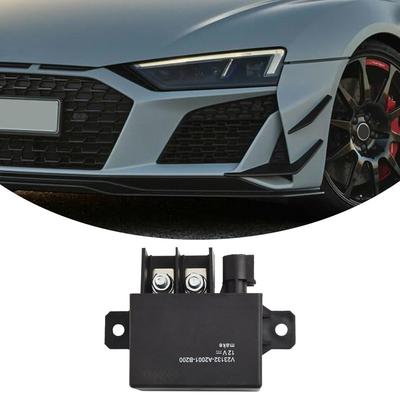 Automotive Relay 12VDC Power Relay BLACK 12VDC Relay Strong Current Capacity Retention Nuts Included Robust Construction