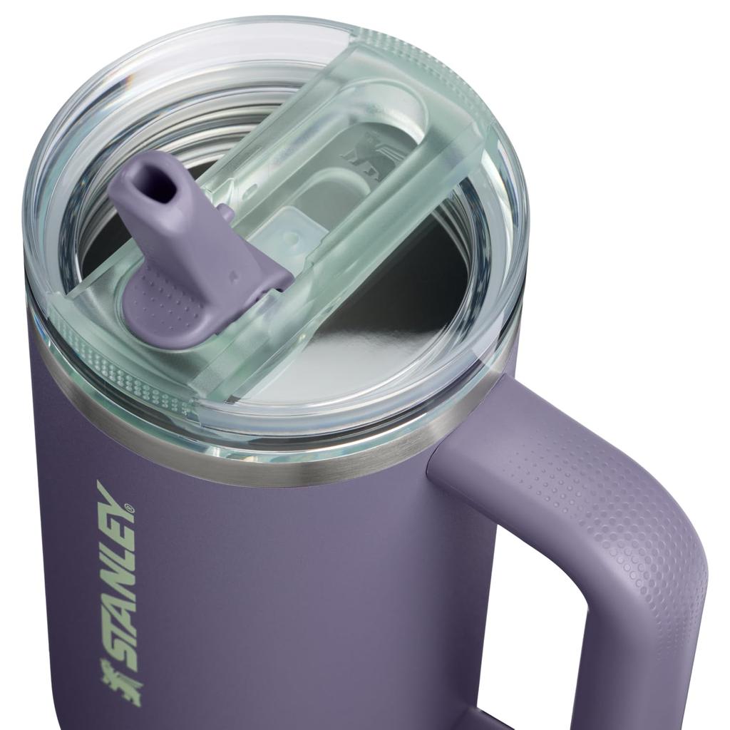 Stanley 1913 Quencher Pro Tour Flip Straw Vacuum Insulated Tumbler, Purple Ambra, 30 Oz / 0.89 L