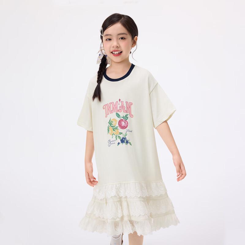 

Girls Sweet Lace Fruit Pattern Dress 120
