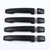 For Subaru Forester SH 2008 2009 2010 2011 2012 ABS Chrome Carbon Black Car Door Handle Cover Trims Car Styling Accessories