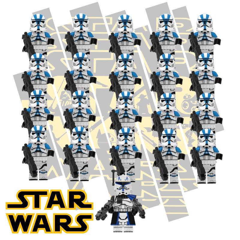 21pcs Building Blocks Toy Robot For Creative Play Compatible With Lego Star Wars Series