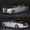 AAYK1 1:24 Scale Rolls Royce Phantom Alloy Model Car Toy Metal Diecast Music Light Pull Back Vehicles Models Ornaments Present for Kid