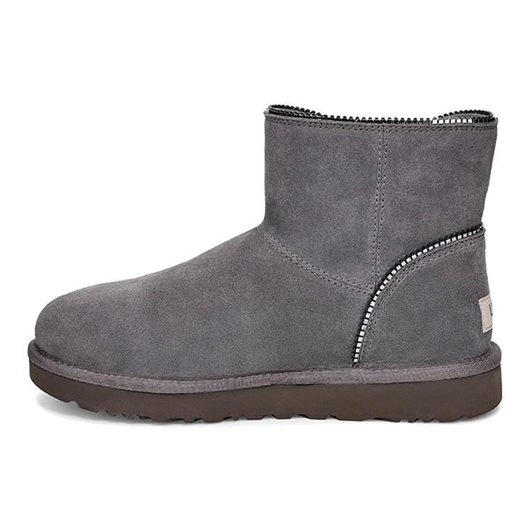 (WMNS) UGG Classic Novelty Mini Florence Grey Women s 1110697-CHRC EU 38