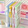 A4 Mesh Zipper File Organizer Bag Large Capacity Portable Stationery Pouch With Handles For School Office Supplies Storage Document Holder
