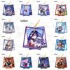 High Quality Genshin Impact Keyring With Double Sided Design