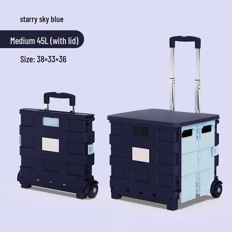 Bingyue Portable Folding Shopping Cart