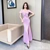 2026 New Ktv Princess Sexy Simple Evening Dress