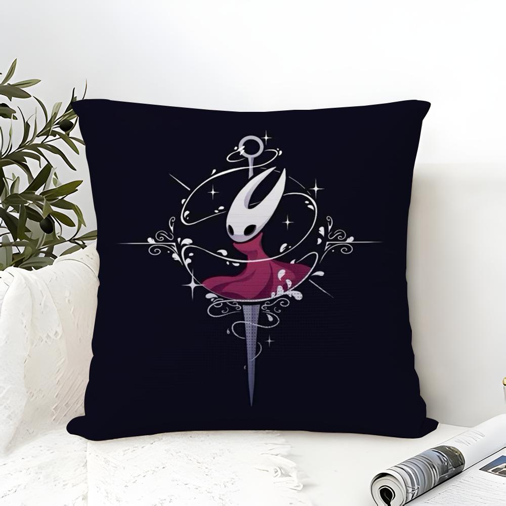 Metroidvania Game H-Hollow Knight Pillow Case Linen Pillow Case Sofa Home Decor Cushion Cover Cushion Cove
