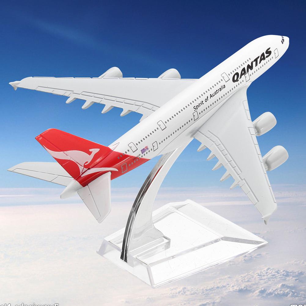16cm Airplane Metal Plane Model Aircraft A380 AUSTRALIA QANTAS Aeroplane Scale 16cm Airplane Metal Plane Model Aircraft A380 AUSTRALIA QANTAS Aeroplane Scale