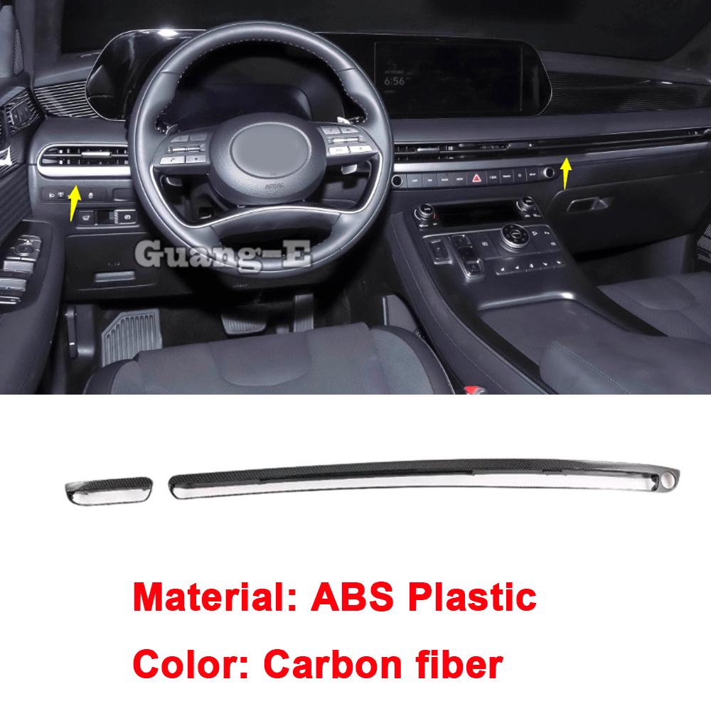 For Hyundai Palisade ABS Dashboard Trim Front Air Condition Outlet Frame Armrest Vent Gear Seat