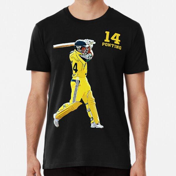 

Ricky Ponting - Australian Cricket Player - S to 5XL Made in the AU/USA T-Shirt M