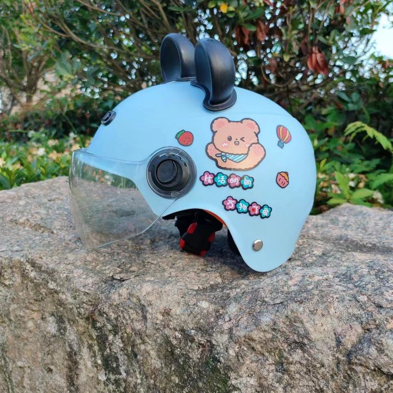 Adjustable Super Cute Kids Safety Helmet for Electric Scooter, Ages 2-12 - Anti-Fall, All-Season Protection