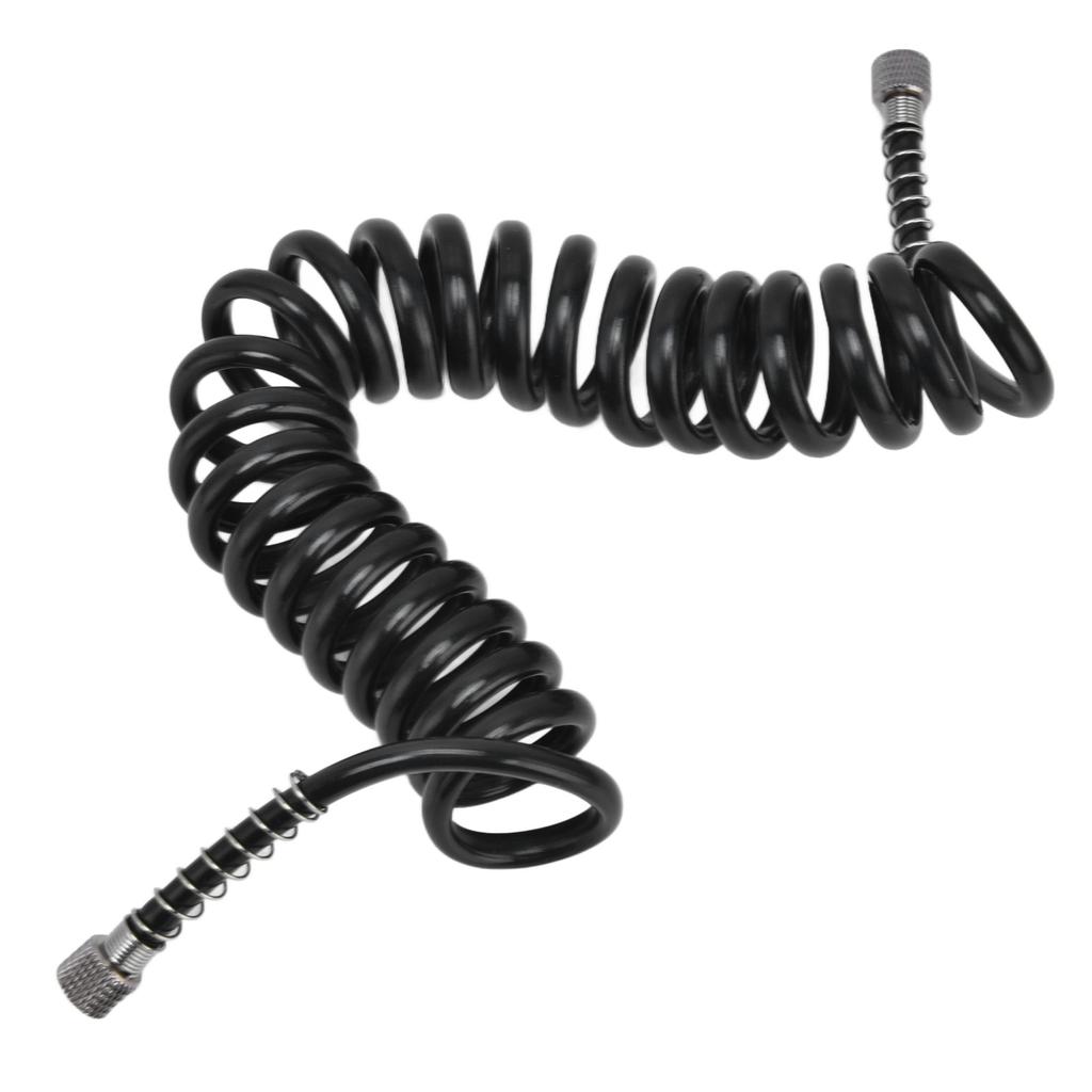 Air Hose Polyurethane Coil Air Hose with G1 8 Female Thread Fittings for Paint Airbrush Accessories