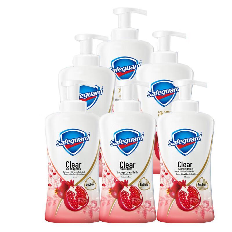 

Safeguard Red Pomegranate Rejuvenating Shower Gel 6-Pack