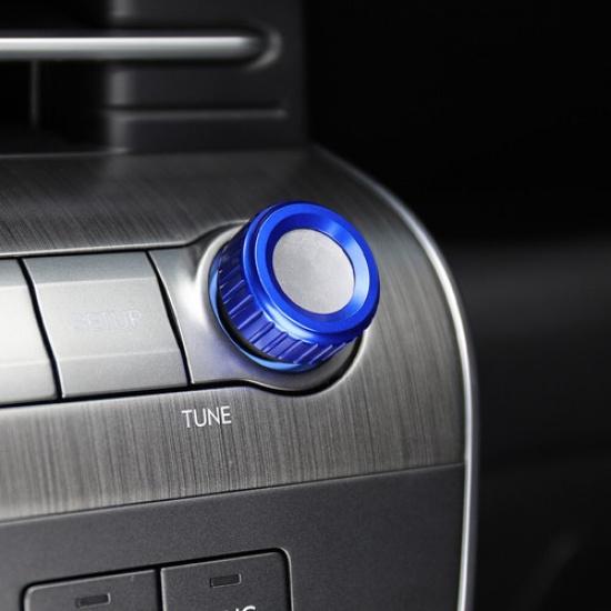 Aluminum Air Conditioner Switch Knob Cover For Hyundai Kona 24 2025 Accessories