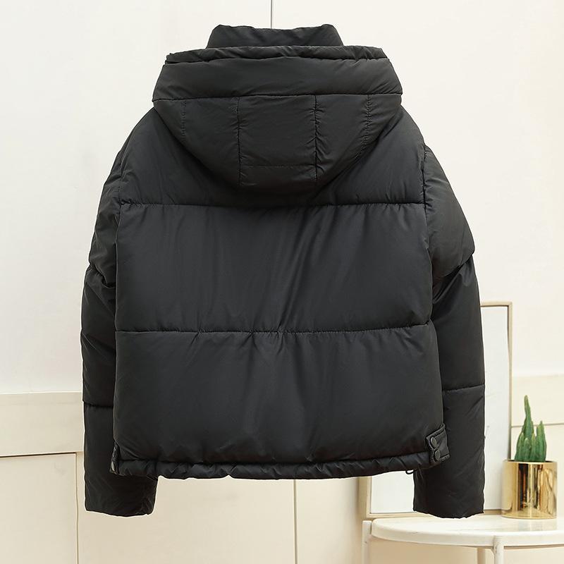 2025 new cotton-padded women's winter Korean version trendy cotton-padded jacket casual loose small cotton-padded jacket thickened jacket