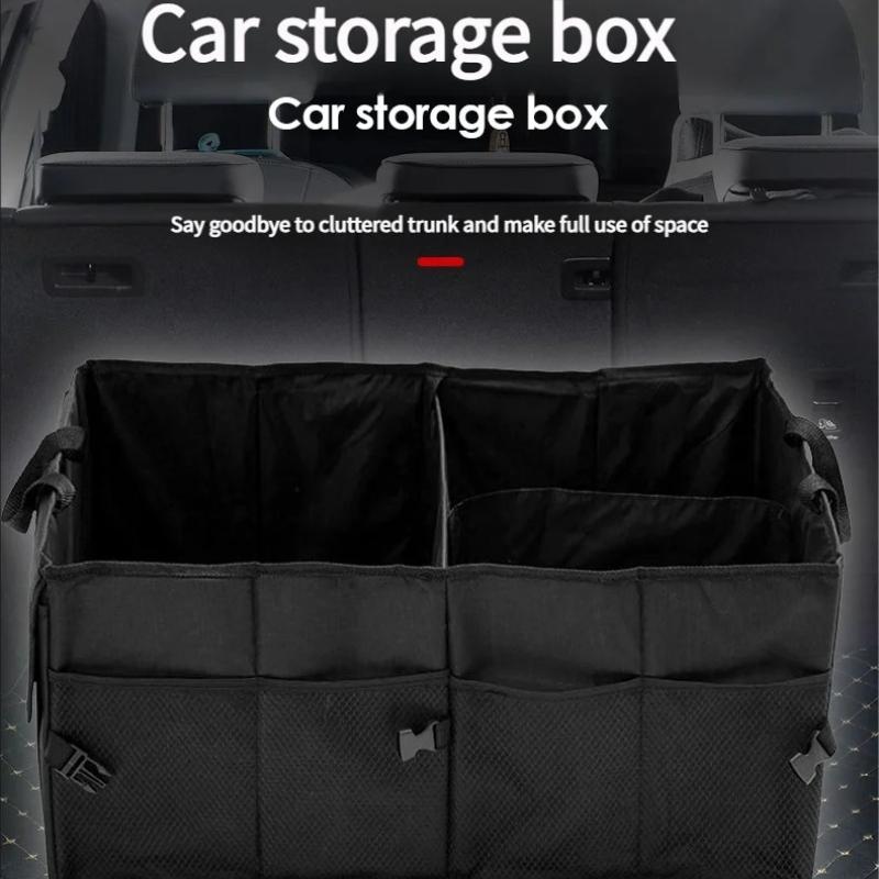 Environmentally Friendly Foldable Large Capacity Car Trunk Storage Box Wear-resistant And Waterproof Suitable For Car SUV Trunk