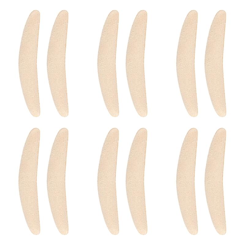 6 Paar Anti-Rutsch-High-Heel-Pads Klebend Weiche Einlegesohlen Fersenprotektoren Gegen Blasen Für Lederschuhe Sneaker