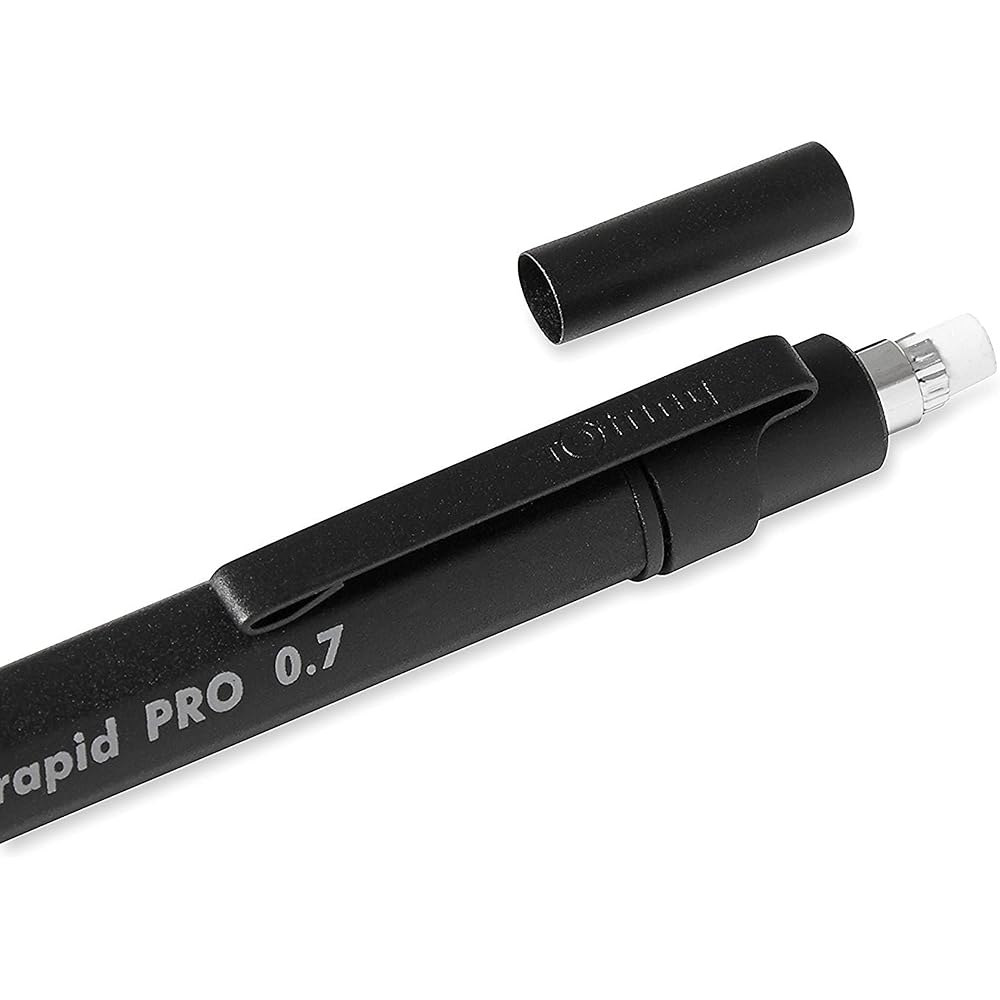 Rottling Mechanical Pencil Rapid Pro 0.7mm Black 1904-257 [Genuine Japanese]